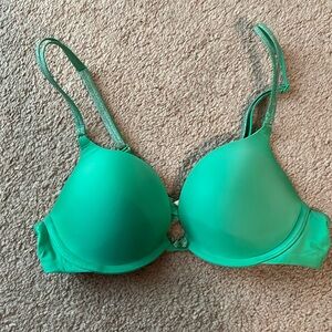 Green Victoria’s Secret Bra